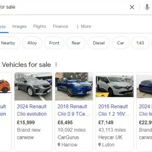 Google expands vehicle listing ads to new markets