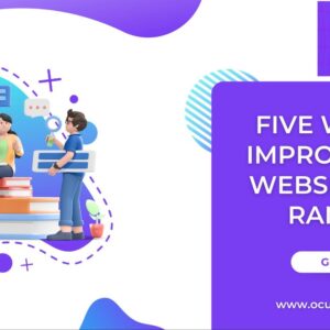 Five ways to improve your website's SEO ranking