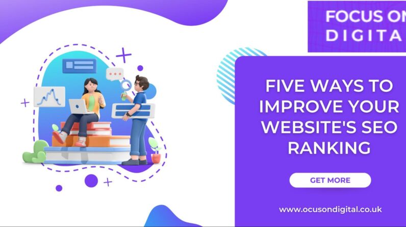 Five ways to improve your website's SEO ranking