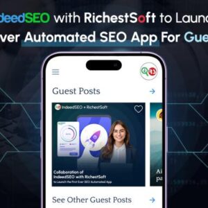IndeedSEO, Top SEO Company in India, Launches Automated Guest Post App
