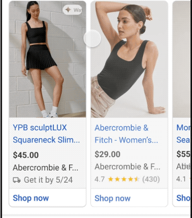Google launches immersive shopping ads with artificial intelligence