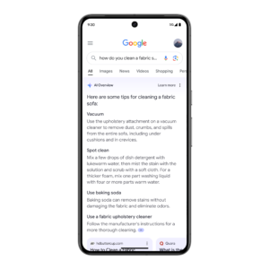 SGE is here.  Google rolls out AI-powered general descriptions in US search results
