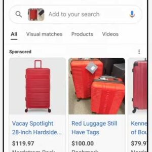 New Google Lens ads mimic AI search results