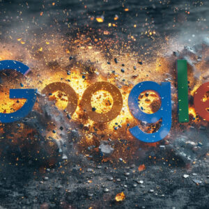 Google Logo Explode