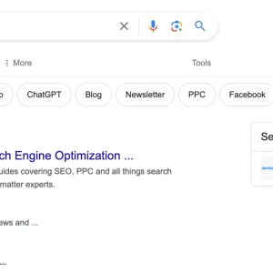 Google hides the search result count in the tools section