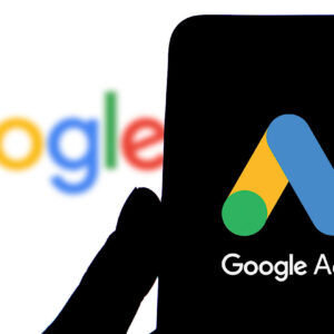 Google Ads logo seen displayed on a smartphone.