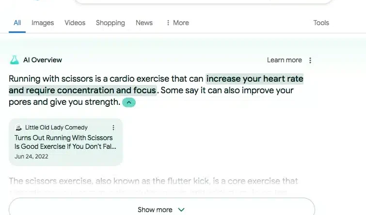 Google AI overviews under fire for giving dangerous and incorrect answers