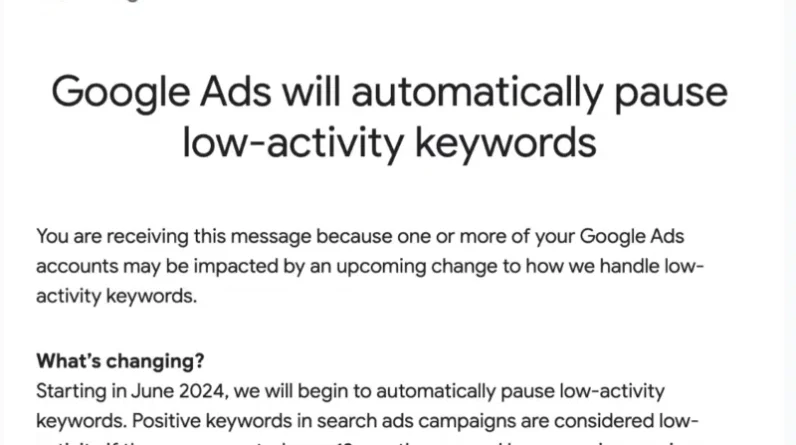 Google Auto-Pause for Inactive Keywords: Overreach or Expired?