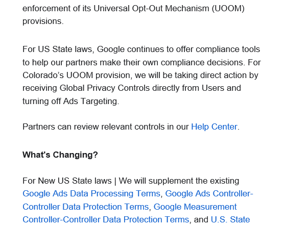 Gavel in hand against the background of Google logo.