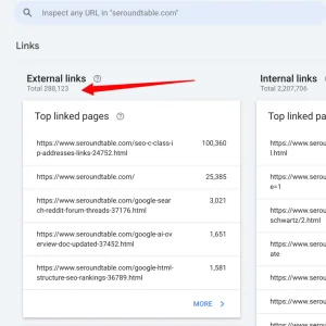 Google's link reporting tool is now fixed