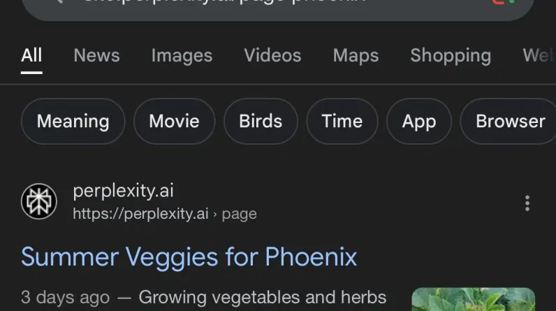 Perplexity pages featured in Google AI Overviews, featured snippets